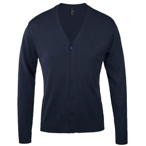 Gilet Boutonné - Homme - 90011 - Bleu Marine