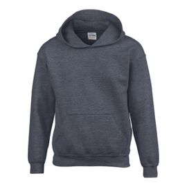 Sweat À Capuche Enfant - 18500b - Gris Dark Heather