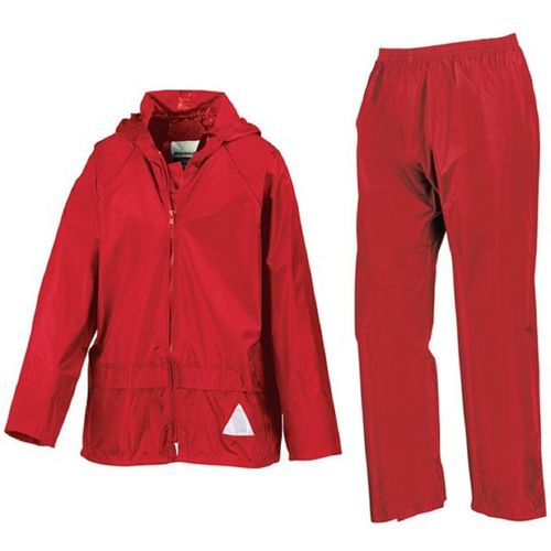 Ensemble Coupe Vent Imperméable - Enfant - R095j - Rouge