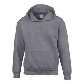 Sweat À Capuche Enfant - 18500b - Gris Graphite Heather