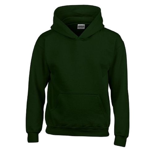 Sweat À Capuche Enfant - 18500b - Vert Bouteille