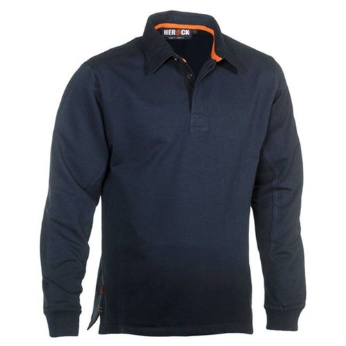 Polo De Travail - Homme - Hk310 - Bleu Marine