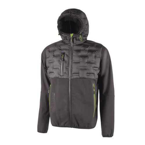 Veste Hybride De Travail - Homme - Upfu213 - Gris Asphalte