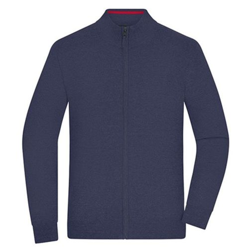 Gilet Zippé - Homme - Jn1326 - Bleu Marine