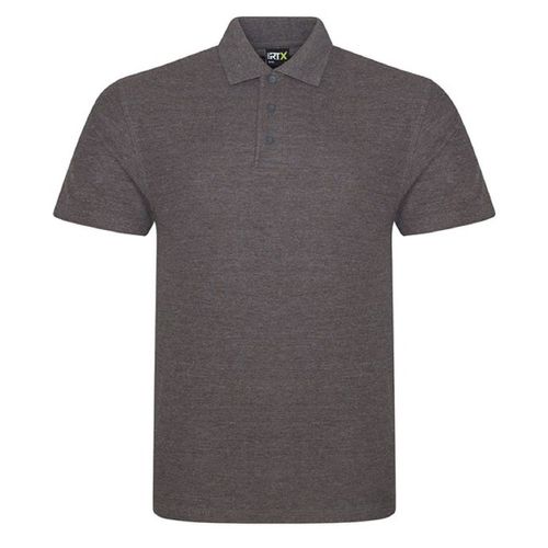 Polo Pro Manches Courtes - Homme - Du Xs Au 8xl - Rx101 - Gris Charcoal