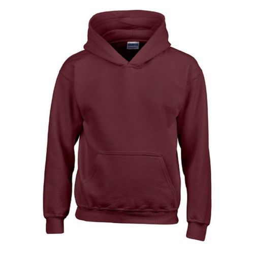 Sweat À Capuche Enfant - 18500b - Rouge Bordeaux