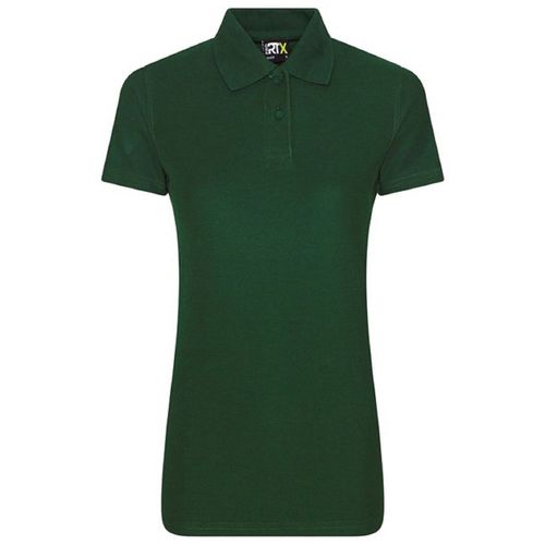 Polo Pro Manches Courtes - Femme - Du Xs Au 4xl - Rx01f - Vert Bouteille