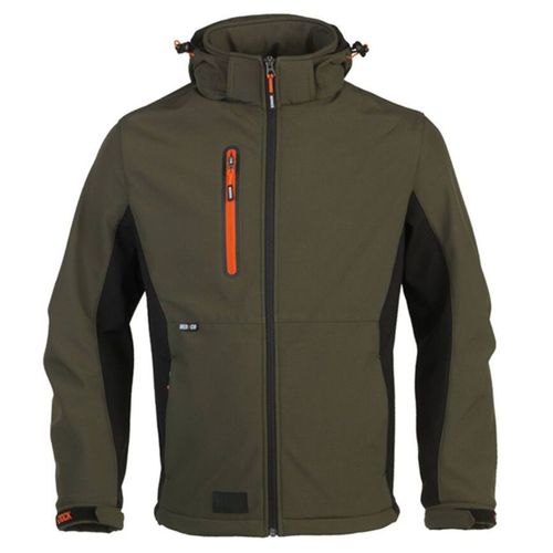 Veste De Travail Softshell - Homme - Hk175 - Kaki Foncé