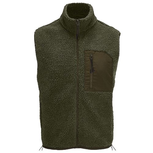 Gilet Sans Manches Sherpa - Unisexe - 04041 - Vert Army