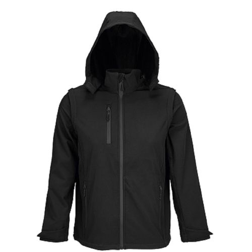 Veste Softshell 3 En 1 - Homme - 03995 - Noir