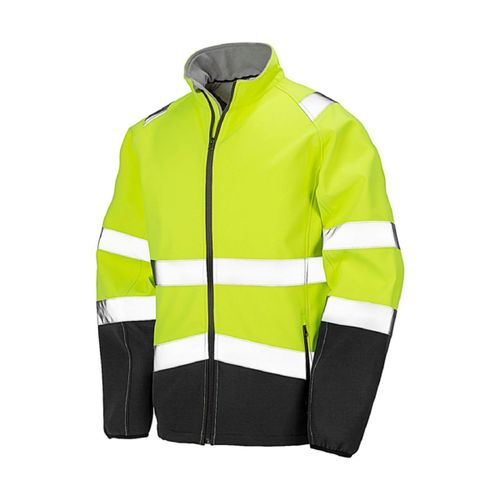 Veste Softshell De Sécurité - Homme - R450x - Jaune Fluo Et Noir