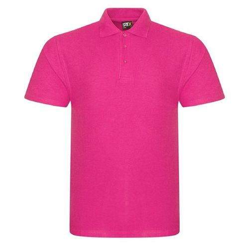 Polo Pro Manches Courtes - Homme - Du Xs Au 8xl - Rx101 - Rose Fuchsia