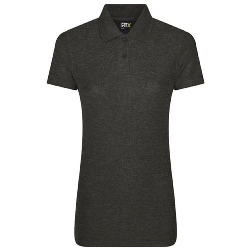 Polo Pro Manches Courtes - Femme - Du Xs Au 4xl - Rx01f - Gris Charcoal