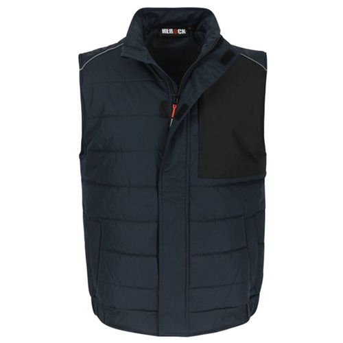 Bodywarmer De Travail Matelassé - Homme - Hk220 - Bleu Marine