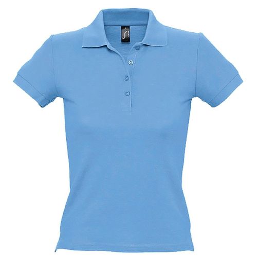 Polo Manches Courtes - Femme - 11310 - Bleu Ciel