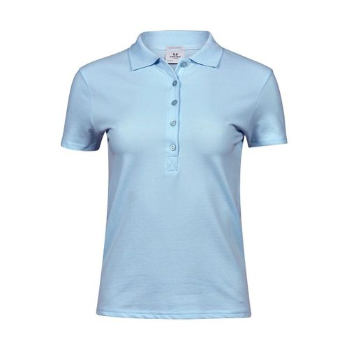 Polo Manches Courtes - Femme - 145 - Bleu Clair