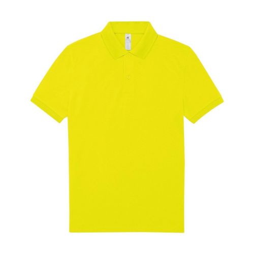 Polo Manches Courtes - Homme - Pu424 - Jaune Lime Pixel
