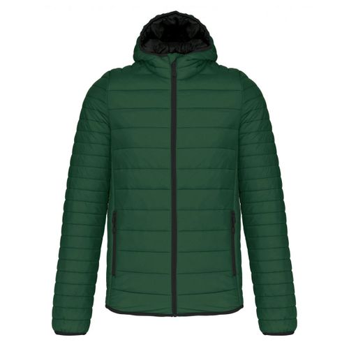 Doudoune Légère À Capuche - Homme - K6110 - Vert Forêt