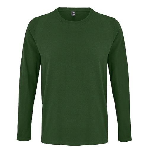 T-Shirt Manches Longues Pour Homme - 02074 - Vert Bouteille