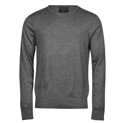 Pull Col Rond - Homme - Tj6000 - Gris Mélange