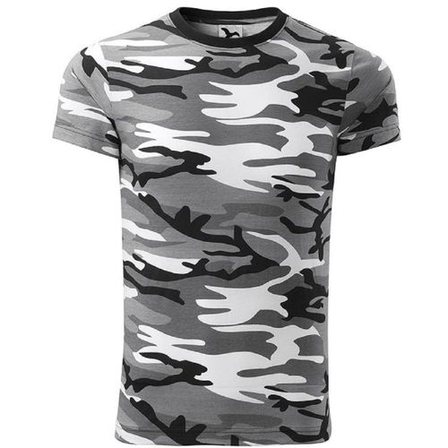 T-Shirt Camouflage - Unisexe - Mf144 - Gris Camo