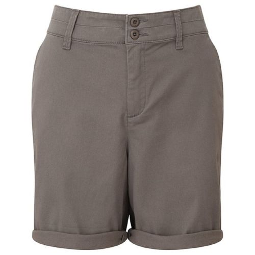 Short En Coton Pour Femme - Aq068 - Gris