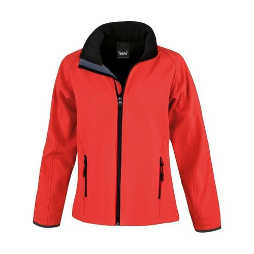 Veste Softshell - Femme - R231f - Rouge Et Noir