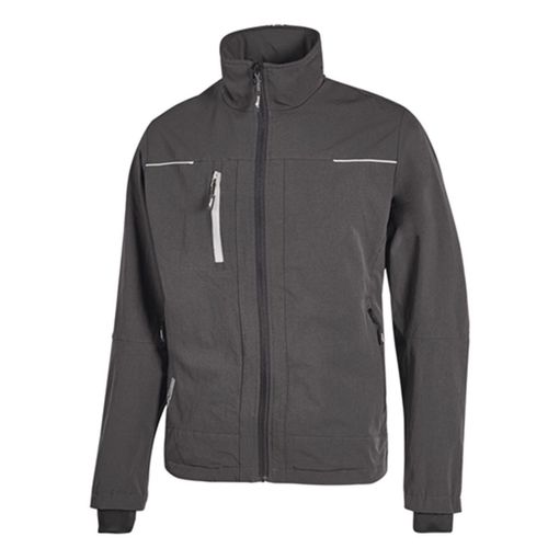 Veste Manches Longues - Hemme - Uppe178 - Gris Asphalte Et Gris Clair