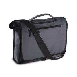Sacoche bandoulière porte documents - KI0403 - gris ardoise