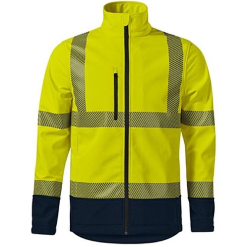 Veste Softshell Haute Visibilité - Unisexe - Mf5v3 - Jaune Fluo