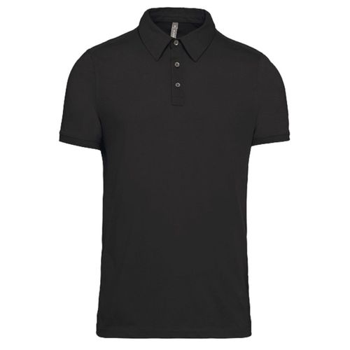 Polo Jersey Manches Courtes - Homme - K262 - Noir