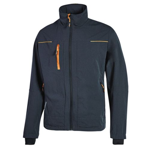 Veste Manches Longues - Hemme - Uppe178 - Bleu Deep Et Orange