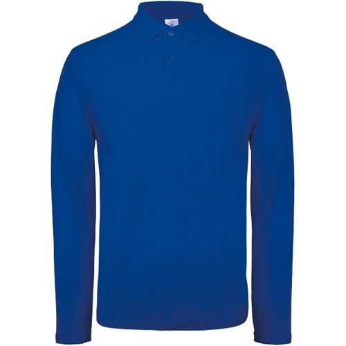 Polo Manches Longues - Homme - Pui12 - Bleu Roi