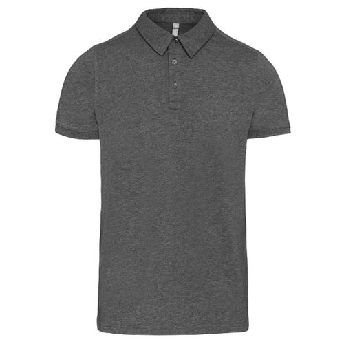 Polo Jersey Manches Courtes - Homme - K262 - Gris Heather