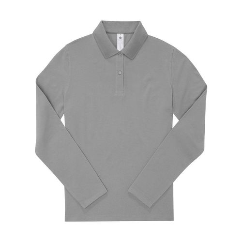 Polo Manches Longues- Femme - Pw464 - Gris Sport