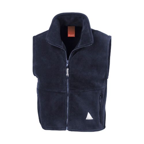 Veste Polaire Sans Manches - Enfant - R037j/Y - Bleu Marine
