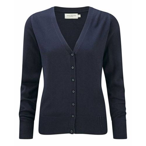 Gilet Boutonné Cardigan - Femme - Jz715 - Bleu Marine
