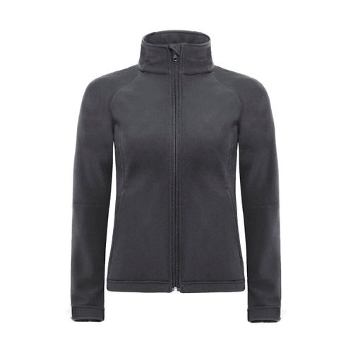 Veste Softshell À Capuche - Femme - Jw937 - Gris Foncé