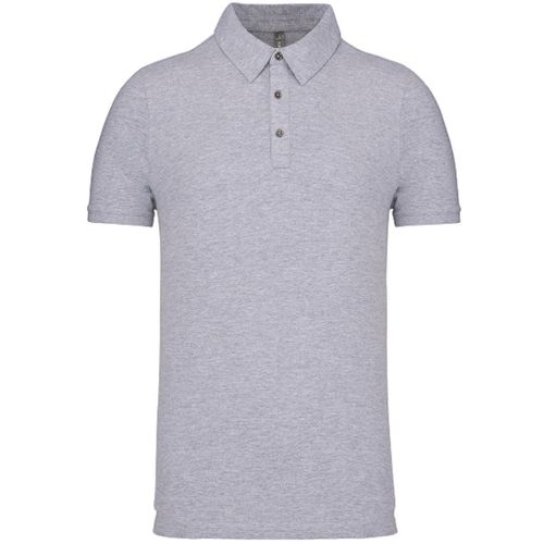 Polo Jersey Manches Courtes - Homme - K262 - Gris Oxford