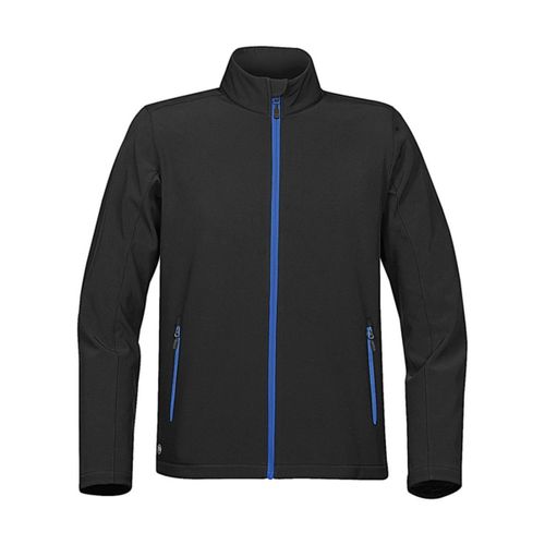 Veste Softshell - Homme - Ksb-1 - Noir Et Bleu Azur