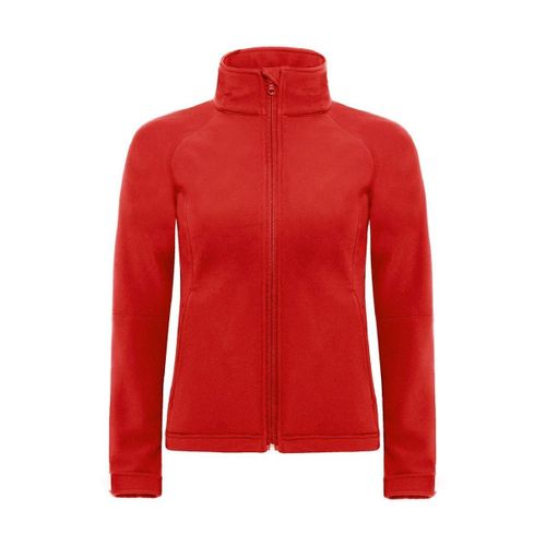Veste Softshell À Capuche - Femme - Jw937 - Rouge