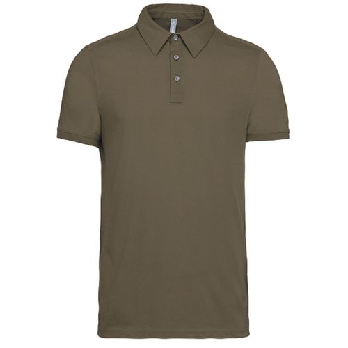 Polo Jersey Manches Courtes - Homme - K262 - Vert Kaki