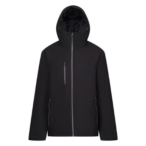 Veste Imperméable - Homme - Tra253 - Noir Et Gris Seal