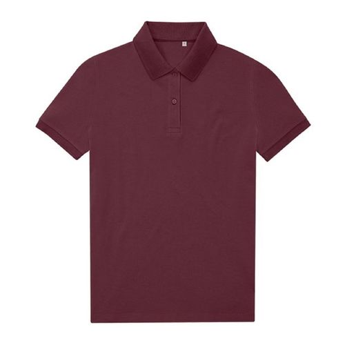 Polo Manches Courtes - Femme - Pw465 - Rouge Bordeaux