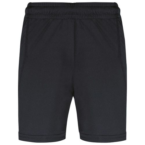 Short De Football Enfant - Pa103 - Noir