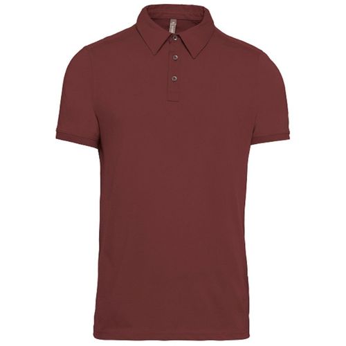 Polo Jersey Manches Courtes - Homme - K262 - Rouge Vin