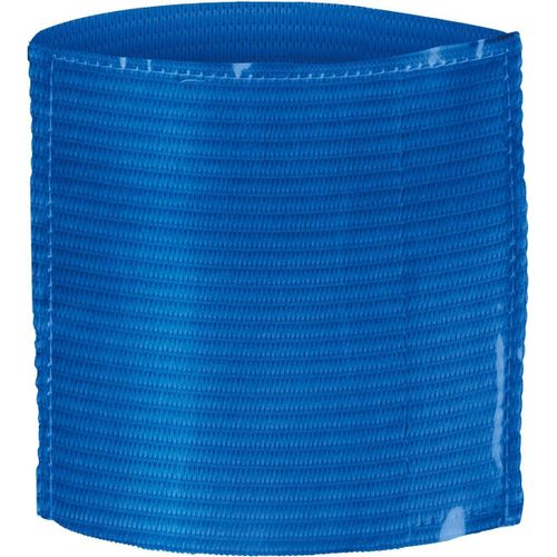 Brassard Élastique - Pa679 - Bleu Avec Porte Étiquette - Personnalisable