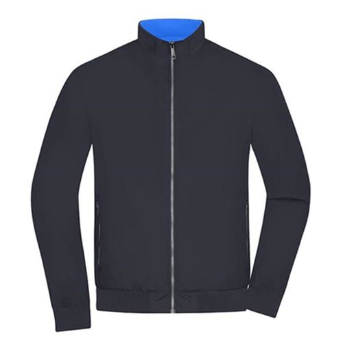Veste Légère Réversible - Homme - Jn1336 - Bleu Marine Et Bleu Roi