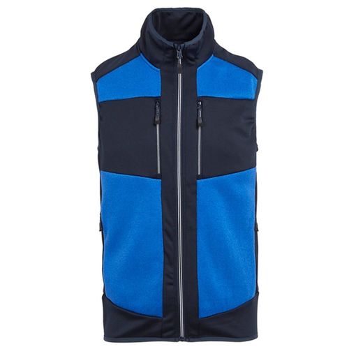 Gilet Sans Manches Hybride Extensible - Homme - Tra914 - Bleu Roi Et Bleu Marine