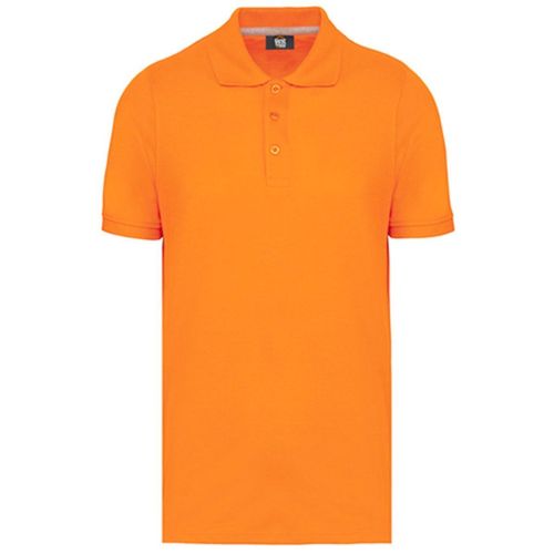 Polo Manches Courtes - Homme - Wk274 - Orange